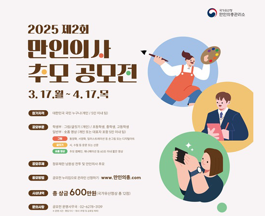 2025 제2회 만인의사 추모 공모전