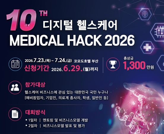 제10회 디지털 헬스케어 MEDICAL HACK 2026